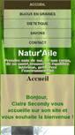 Mobile Screenshot of natur-aile.com